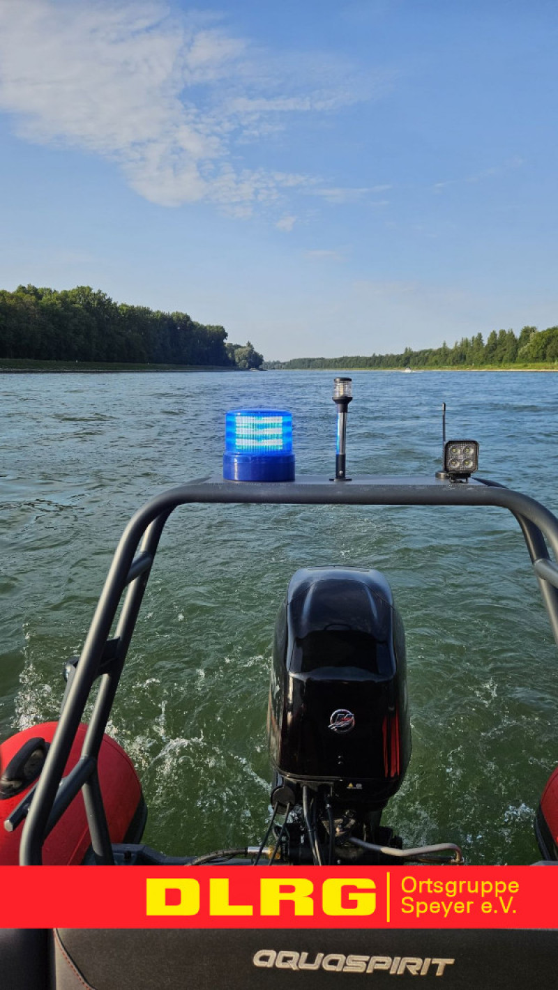 Fahrt auf dem Rhein